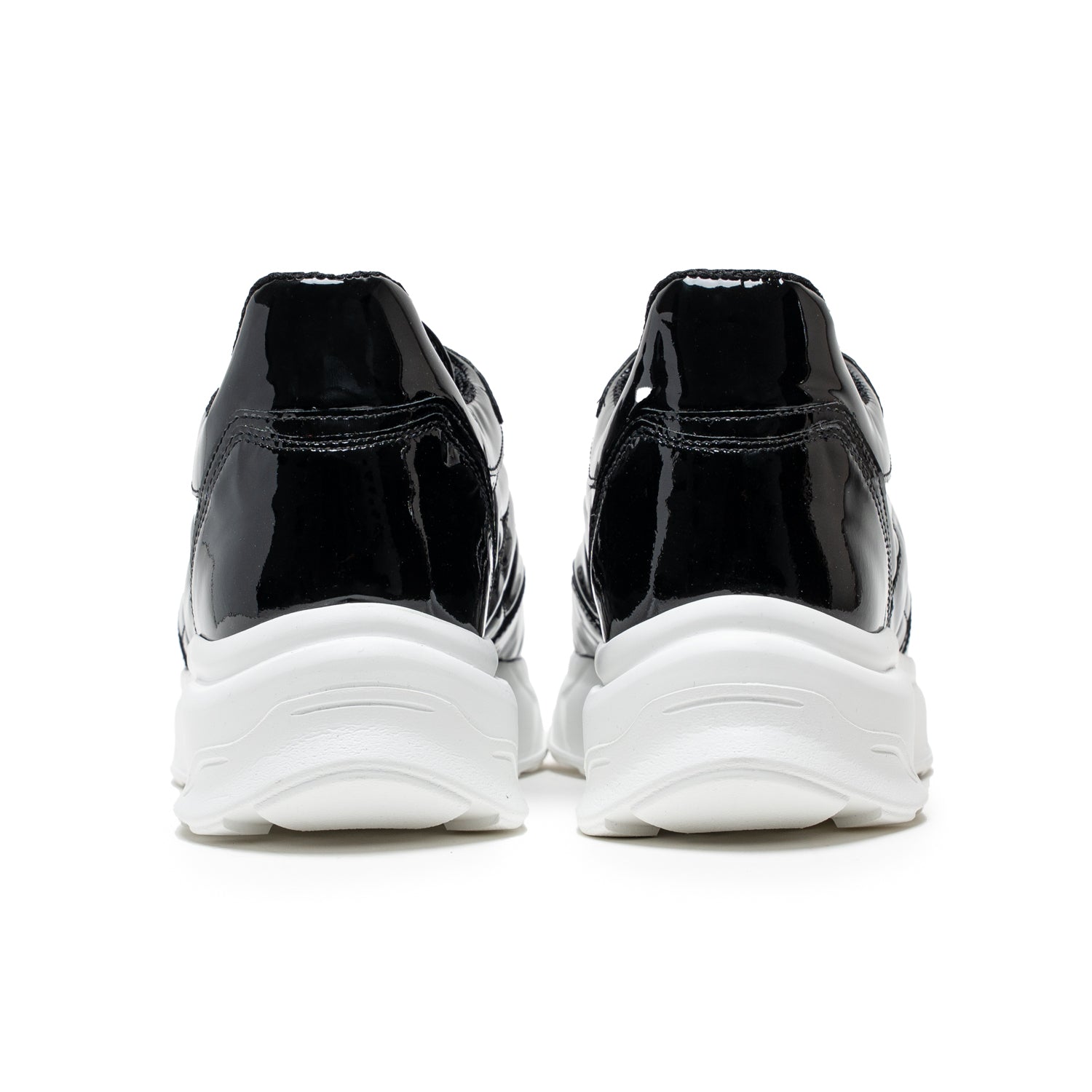 CHEDDAR BLACK SNEAKERS – Biaggio
