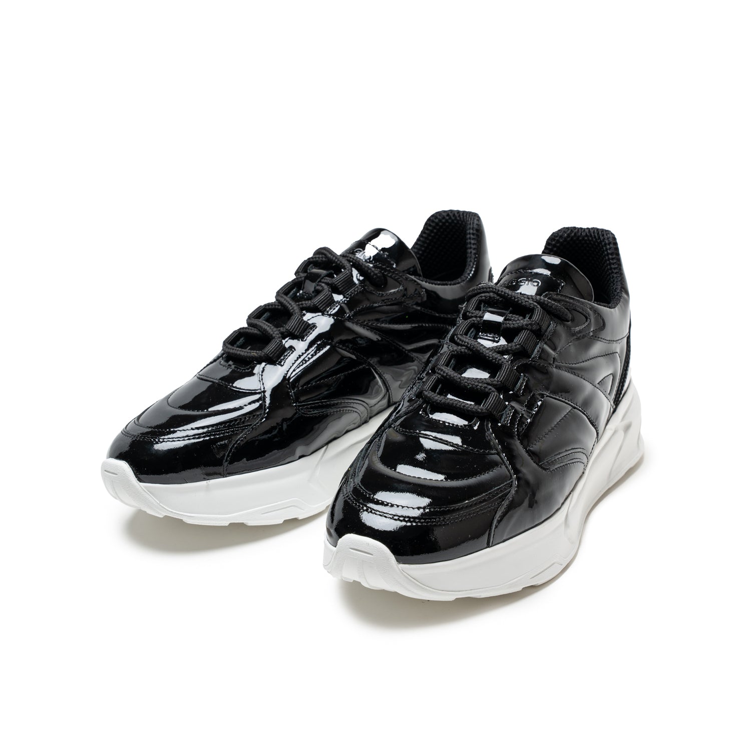 CHEDDAR BLACK SNEAKERS – Biaggio