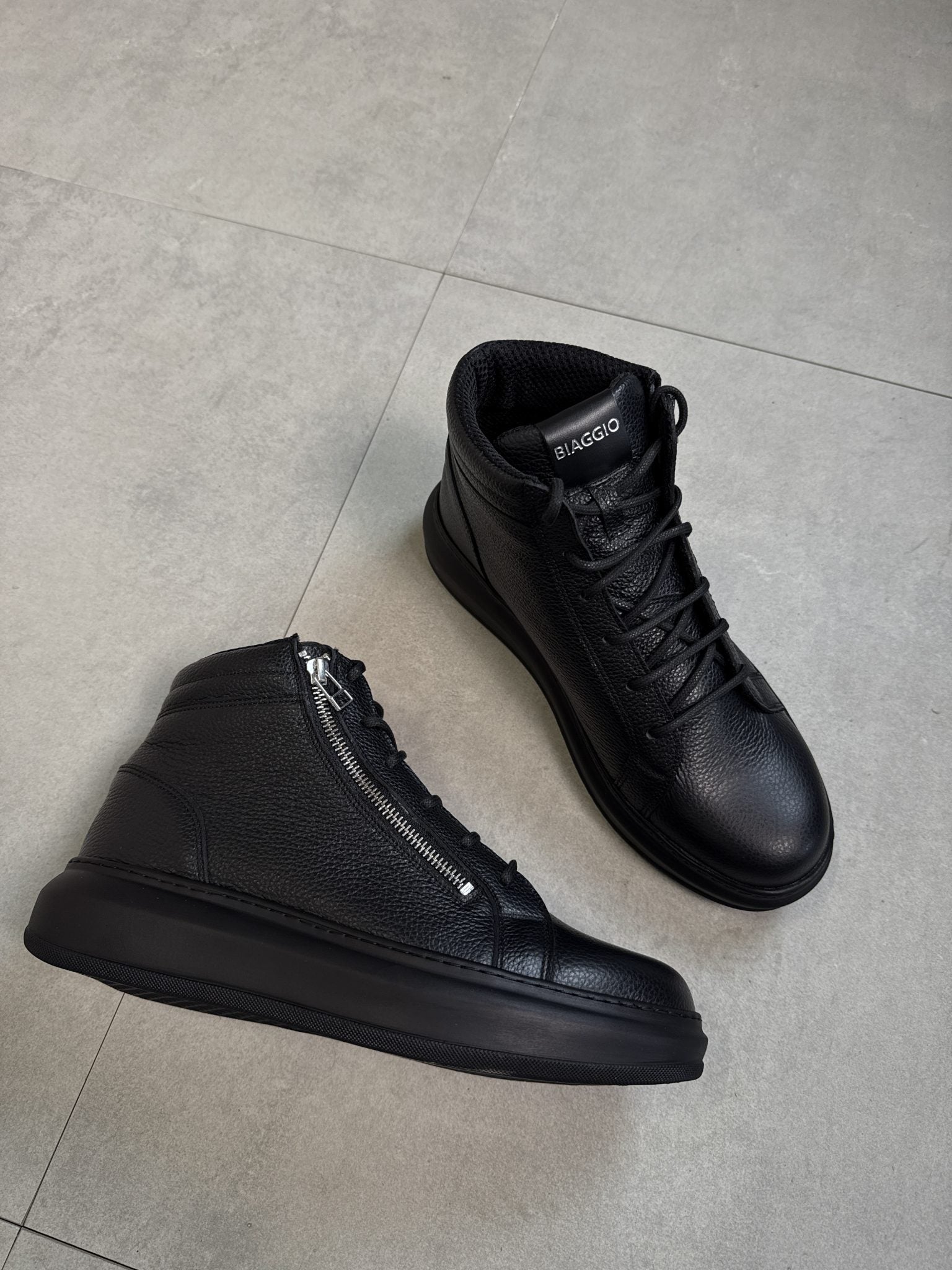 YYY STREET 6 ZIPPER BOOTS – Biaggio