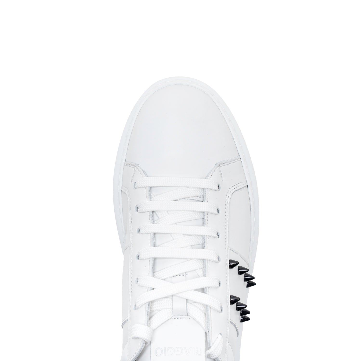 STREET 66 WHITE STUDS SNEAKERS – Biaggio